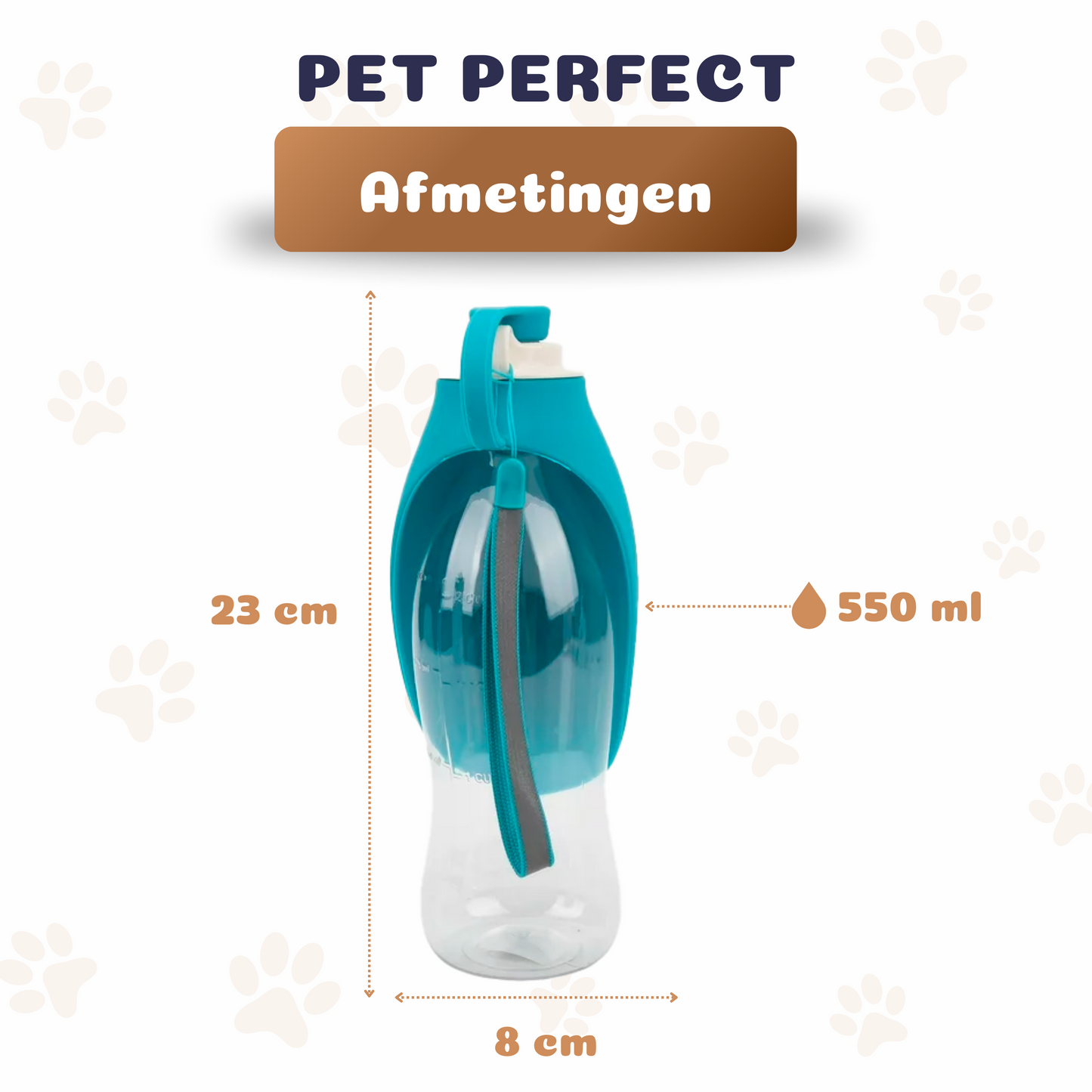 Waterfles Hond - Drinkfles