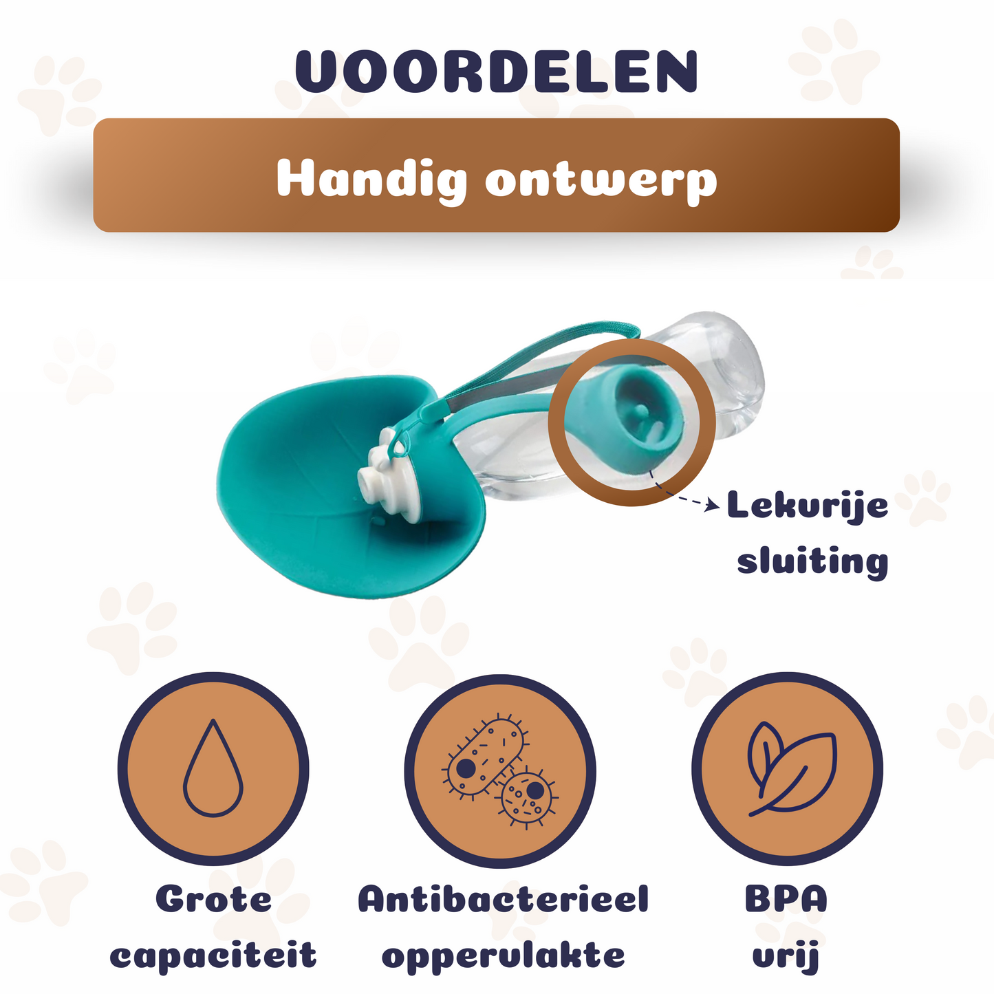 Waterfles Hond - Drinkfles