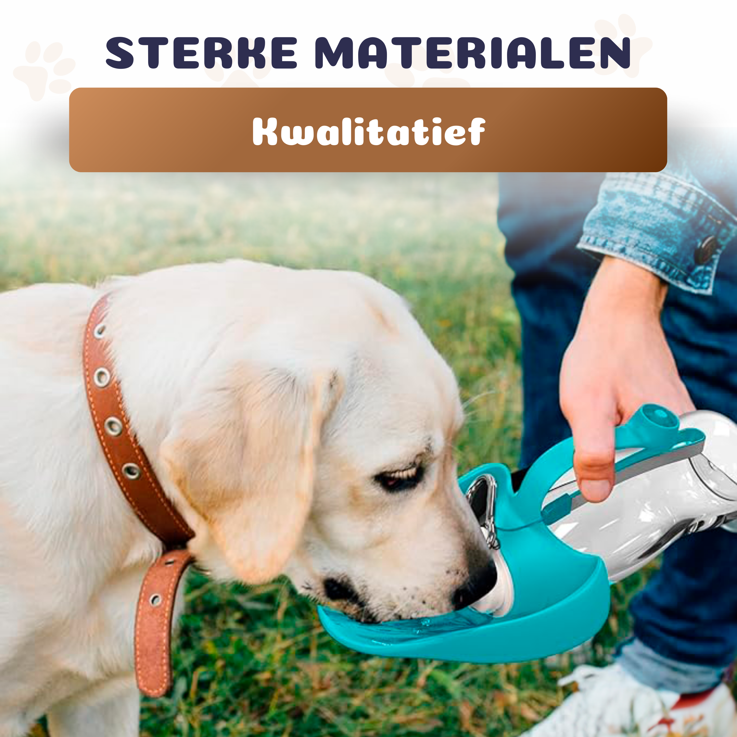Waterfles Hond - Drinkfles